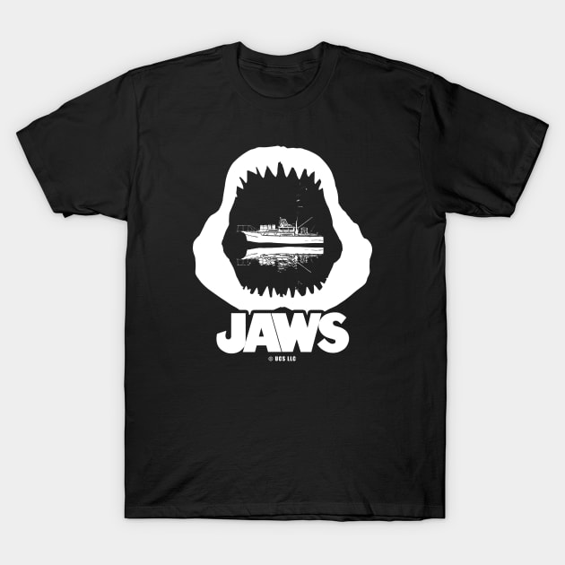 Jaws Movie T-Shirt by TMBTM